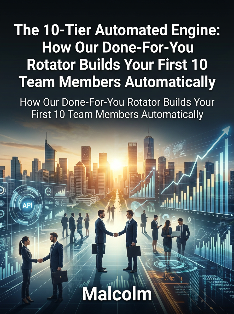 The 10-Tier Automated Engine: How Our Done-For-You Rotator Builds Your First 10 Team Members Automatically