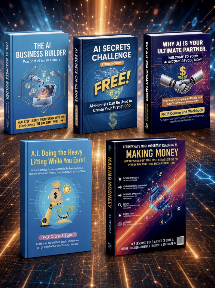 Five Amazing Free AI EBooks and Cousrses.