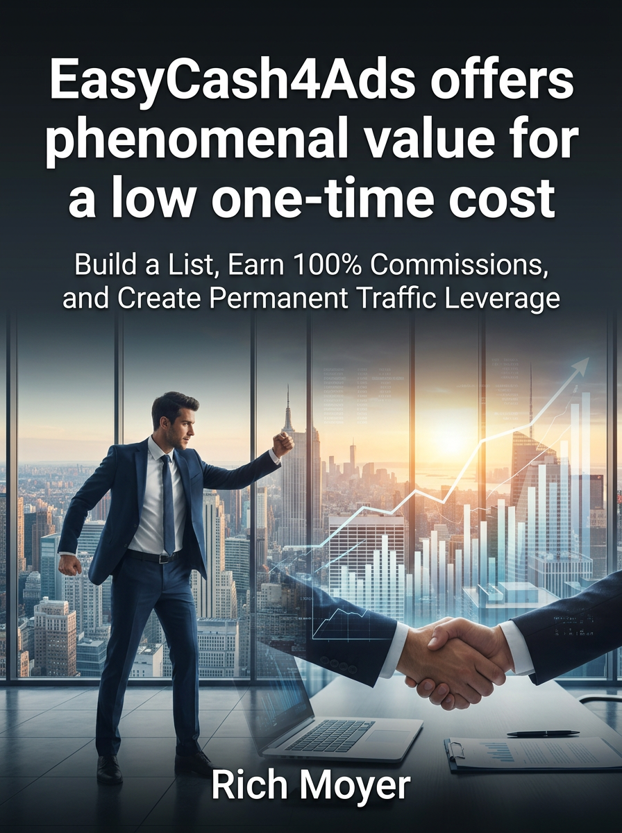 EasyCash4Ads offers phenomenal value for a low one-time cost