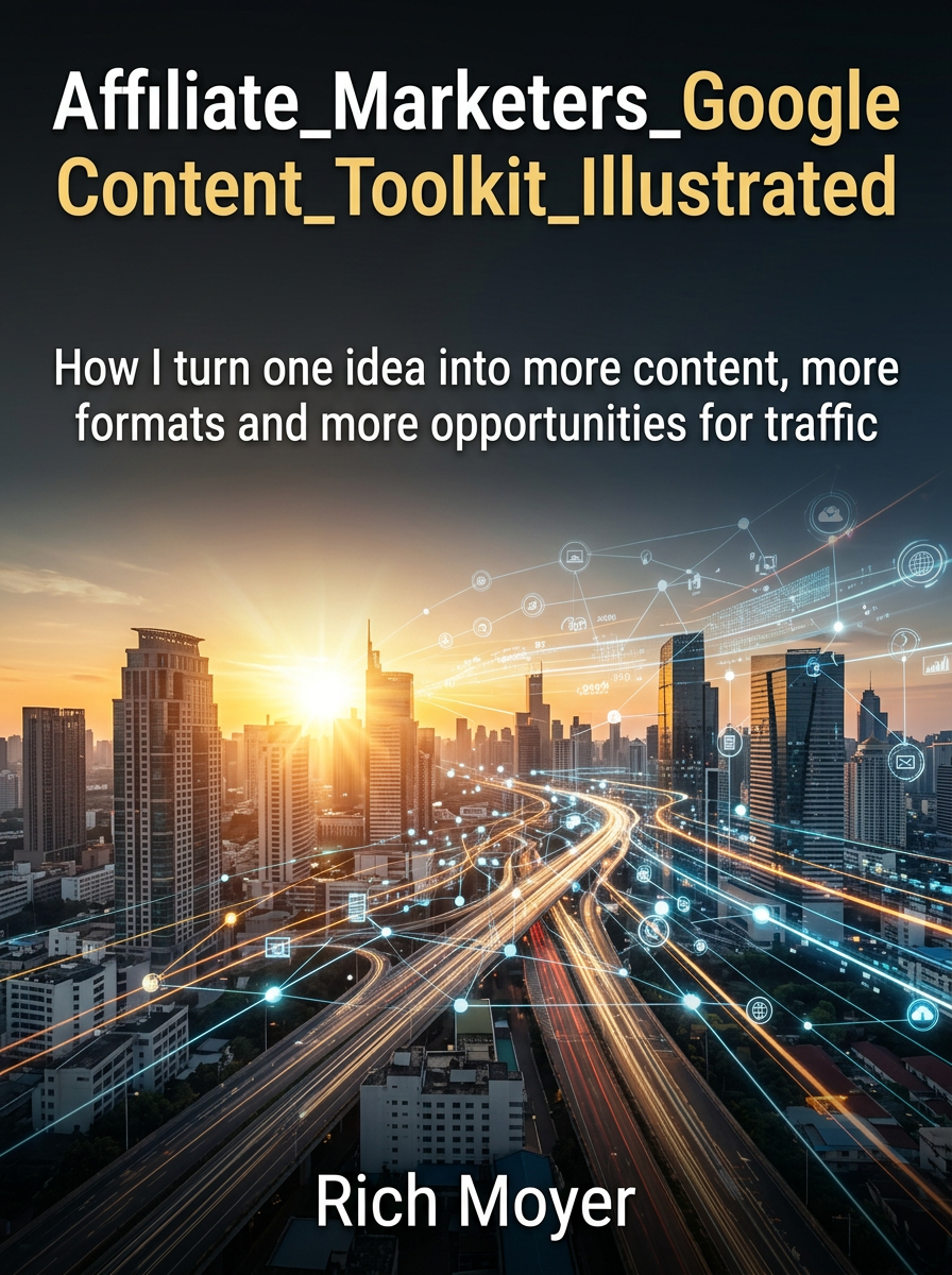 Affiliate Marketers Google Content Toolkit Illustrated
