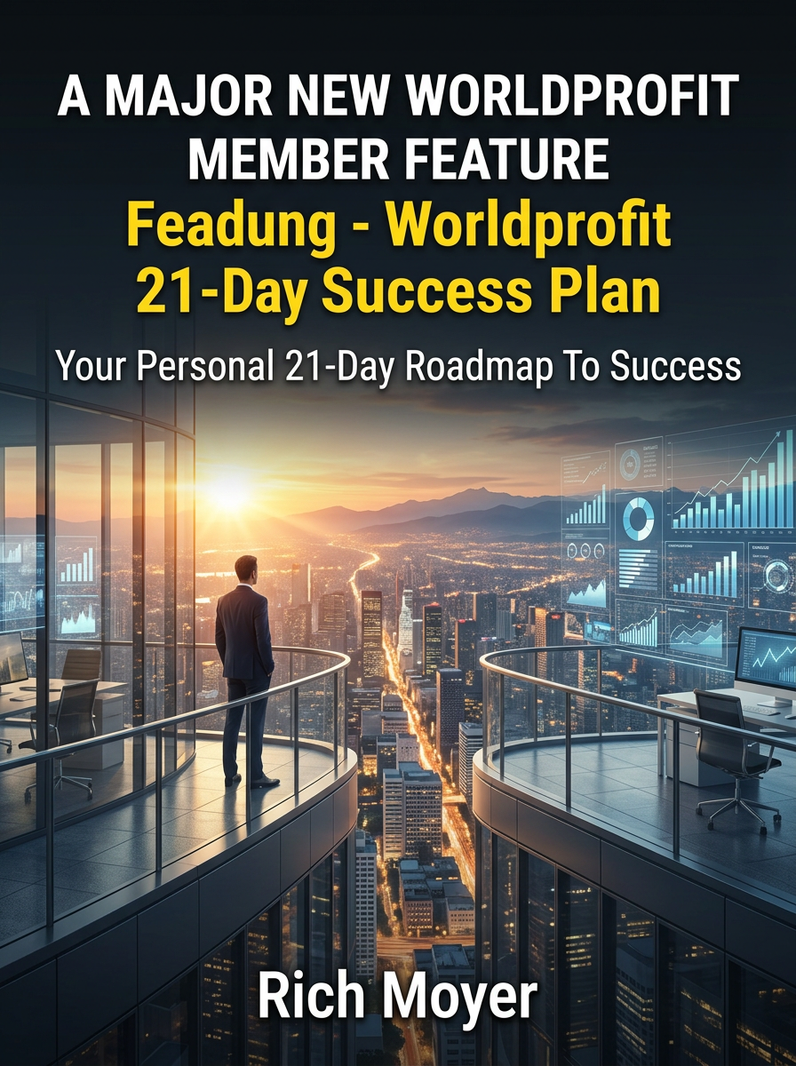 A MAJOR NEW WORL​​DPROFIT MEMBER FEATURE - Worldprofit 21-Day Success Plan
