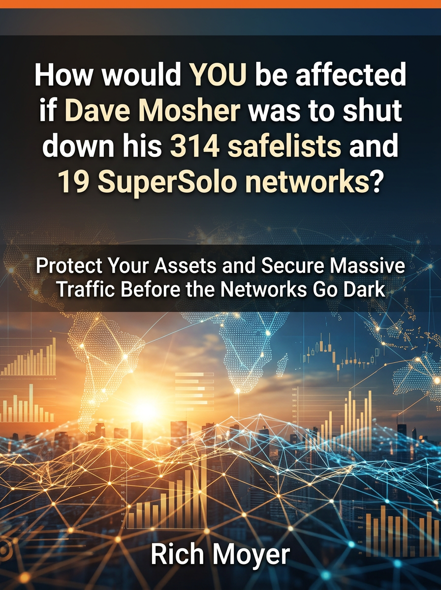 How would YOU be affected if Dave Mosher was to shut down his 314 safelists and 19 SuperSolo networks?