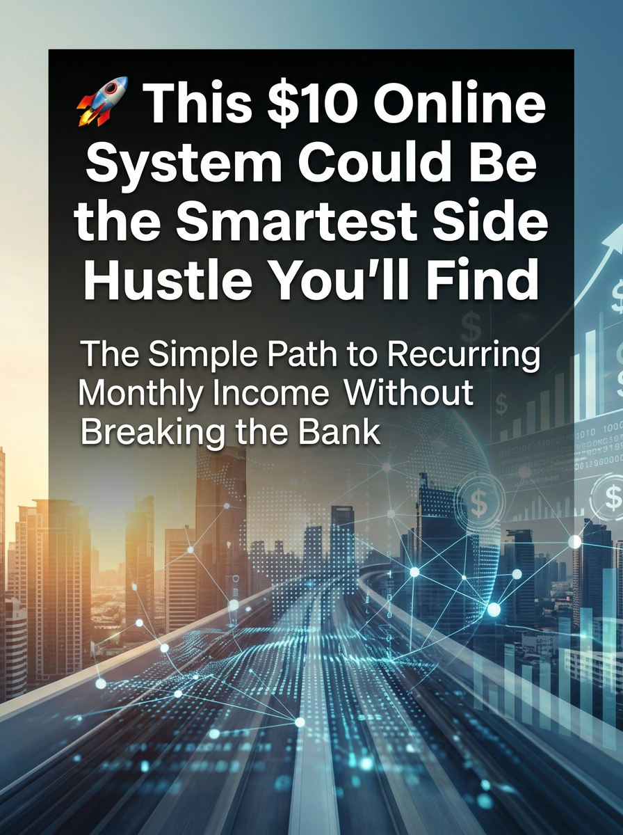 🚀 This $10 Online System Could Be the Smartest Side Hustle You'll Find