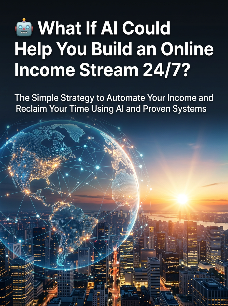 🤖 What If AI Could Help You Build an Online Income Stream 24/7?
