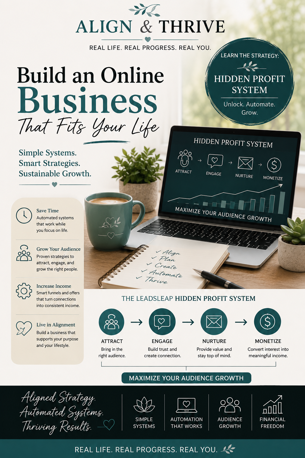 Turn LeadsLeap Traffic Into A Simple, Automated Lead Generation System